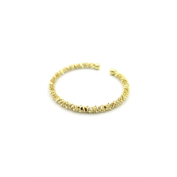 Tırtıklı Bilezik - Altın