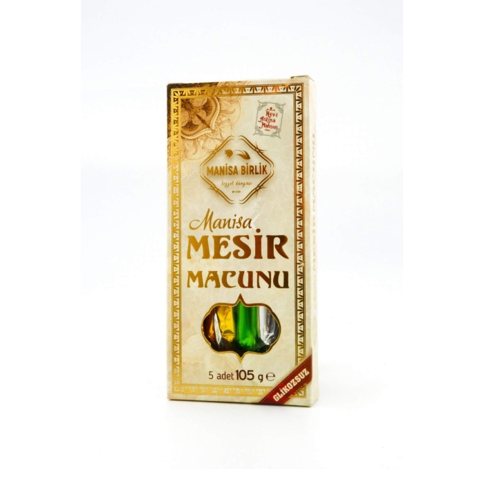 3 lü Mesir Macunu Glikozsuz 3x5 Adet Çubuk 315 gr