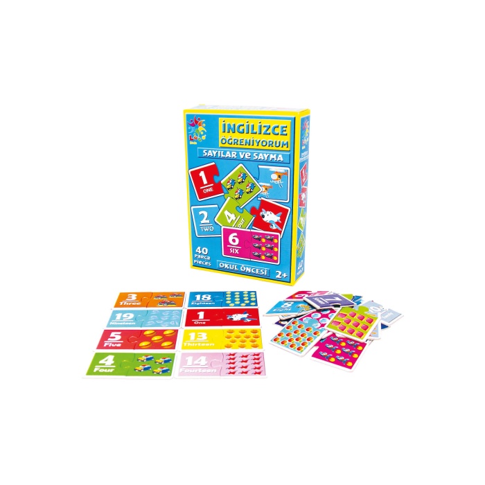 Laço İngilizce Öğreniyorum Sayılar Ve Sayma