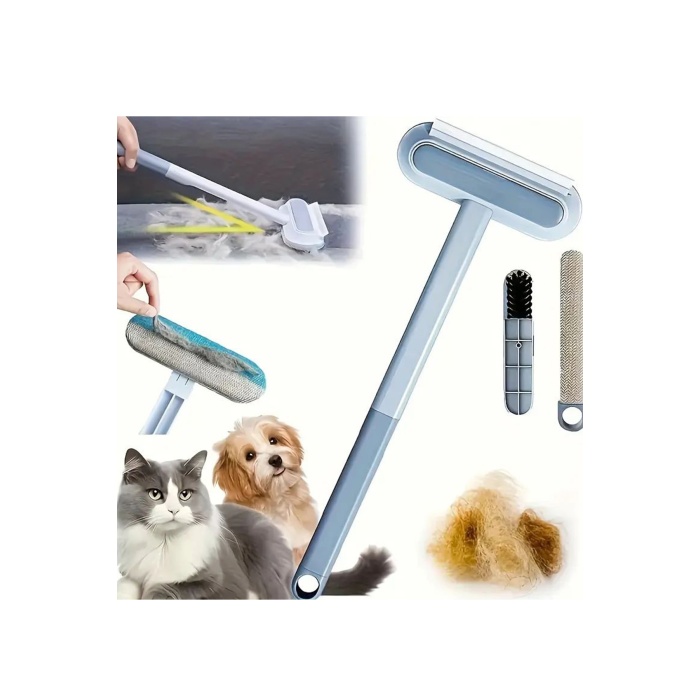 Kedi Köpek Sihirli Tüy Temizleme Fırçası 4 ü 1 Arada