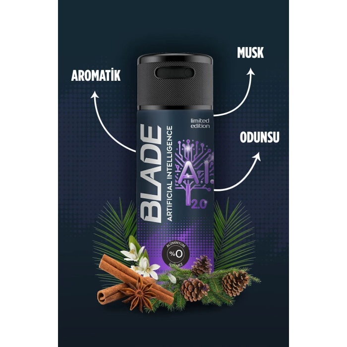 Blade Artificial Intelligence 2.0 Deodorant 150mL