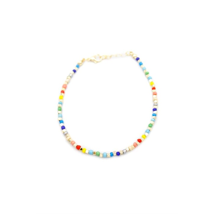 Dorika Boncuk Halhal - ÇOK RENKLİ