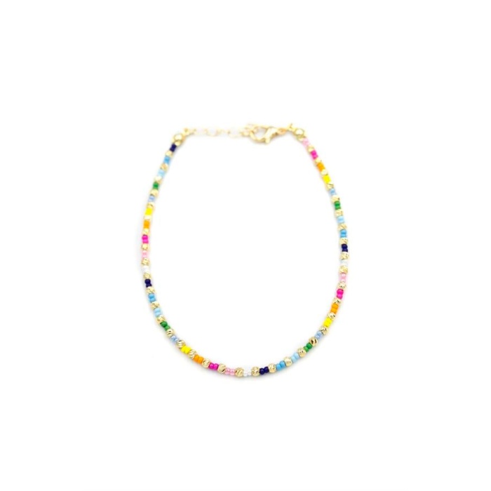 Dorika Boncuk Halhal - ÇOK RENKLİ