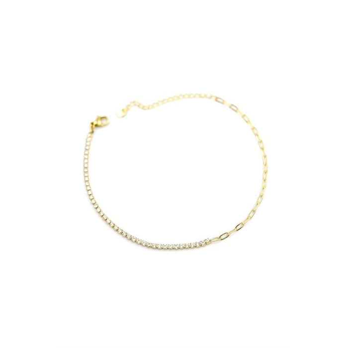 Su Yolu Zincir Halhal - Altın