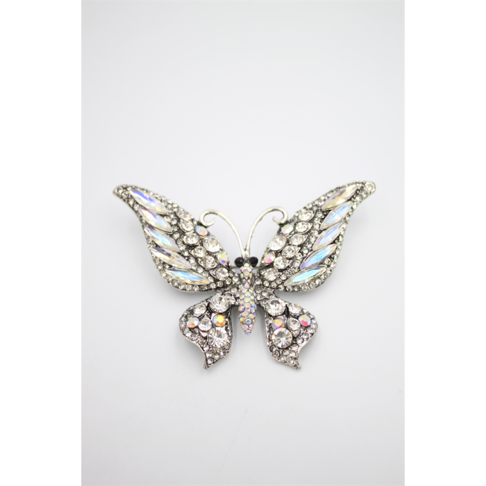 Kelebek Broş - Gümüş