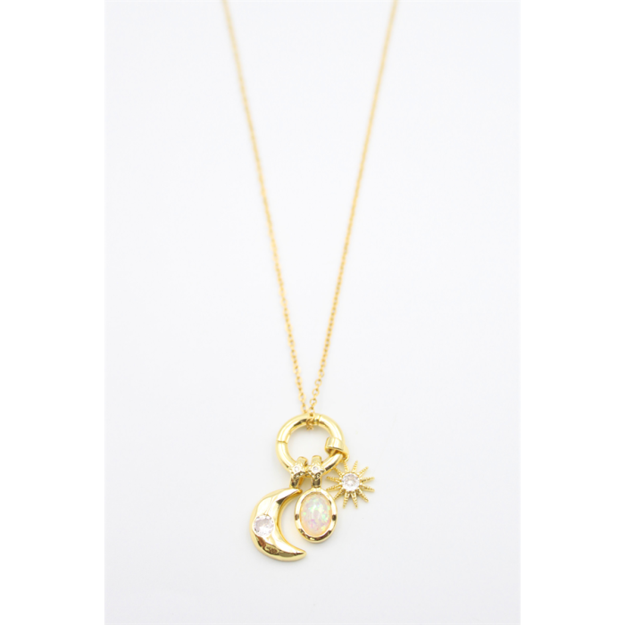 Charm Kolye - Altın