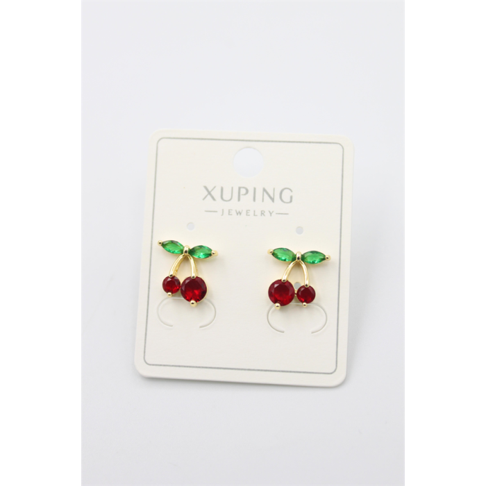 Kiraz Küpe - Altın