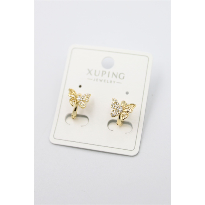 Kelebek Küpe - Altın