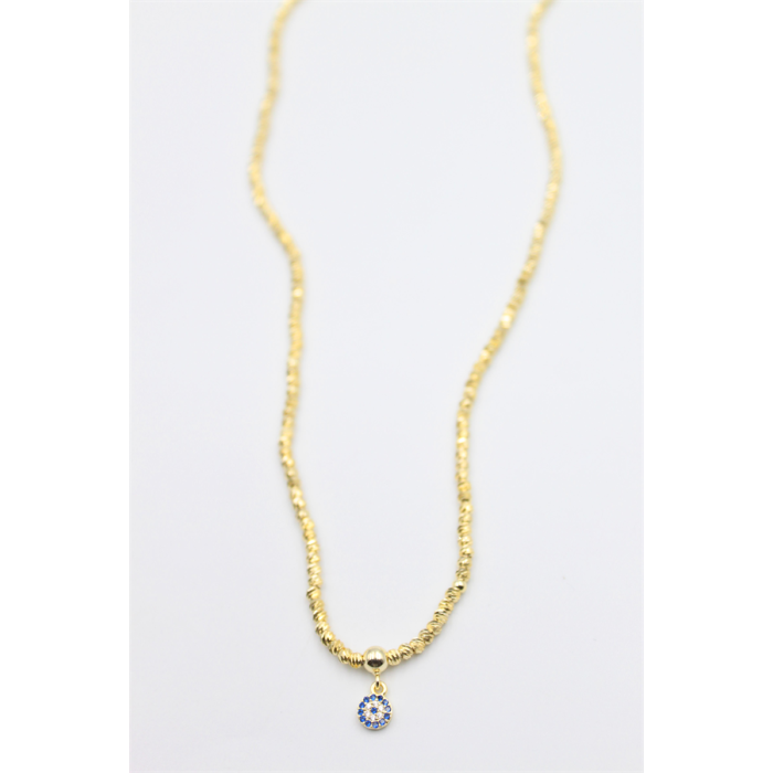 Dorika Nazar Kolye - Altın