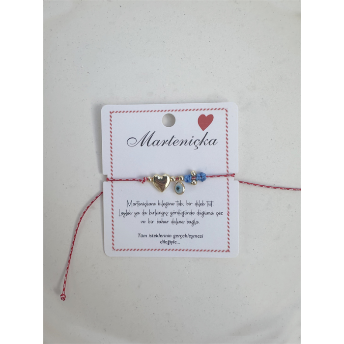 Marteniçka Bileklik - Kırmızı