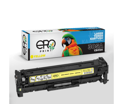 HP 305A /CE412A Sarı Muadil Toner