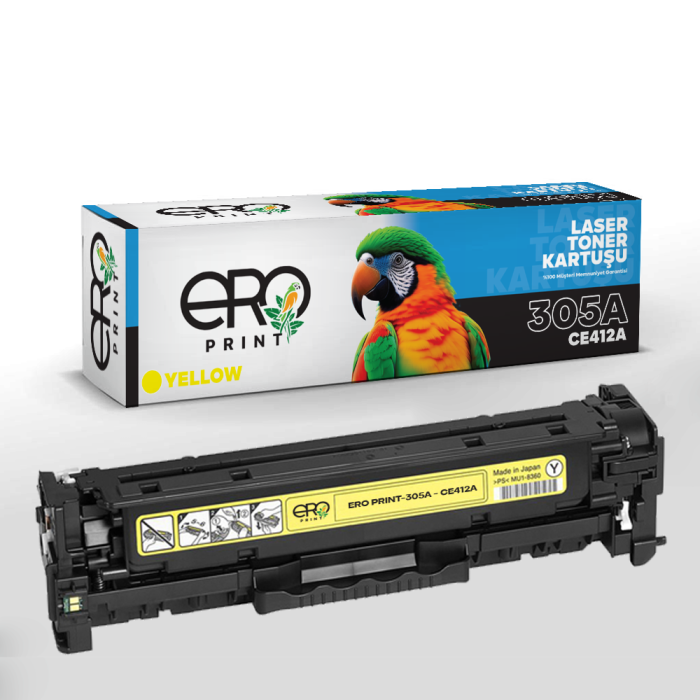 HP LaserJet Pro 400 Color M451dn Sarı Muadil Toner
