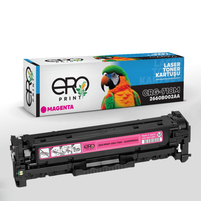 Canon CRG718M Muadil Toner