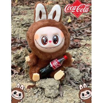 Labubu Yeni  Model Kolalı  Kahve rengi