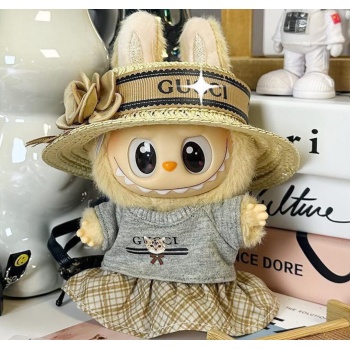 Labubu Yeni Model Gucci Marka krem rengi