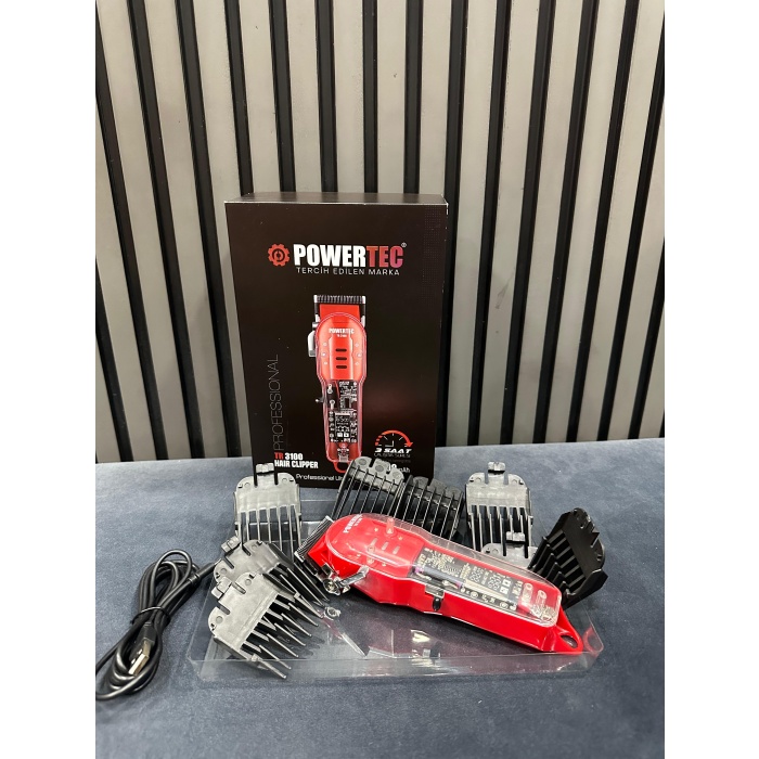 PowertecTR3100 Erkek Tıraş Makinası Camlı Ekran