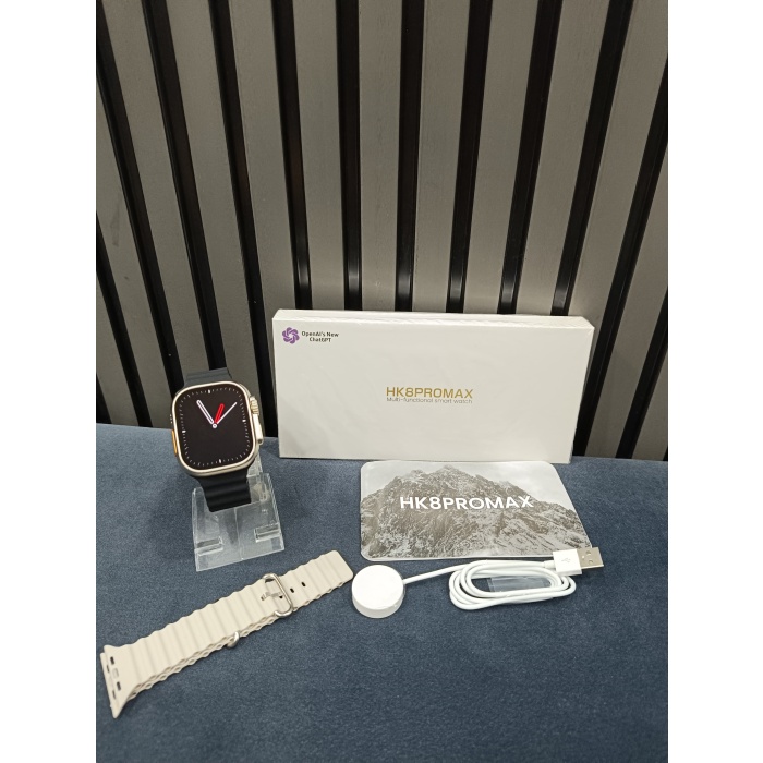 HK8 Pro Max Akıllı Saat Siyah Renk