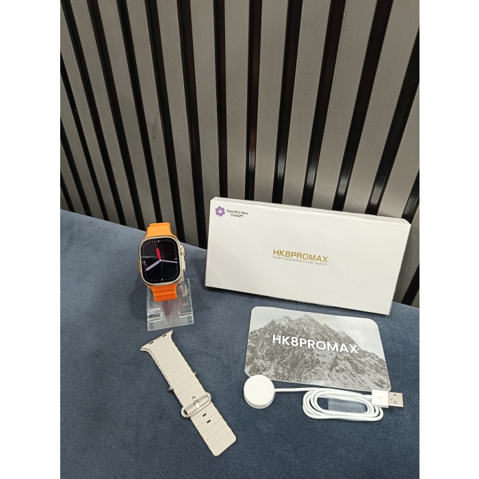 HK8 Pro Max Akıllı Saat Turuncu Renk
