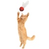 Renkli Hasır  Tüylü Oyun Topu (Catnipli) İlgi Çekici Eğlenceli  Eğitici Evcil Hayvan Oyun (4434)