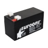 EUROONE EO121.3 12 VOLT - 1.3 AMPER AKÜ (96 X 42 X 52 MM) (4434)
