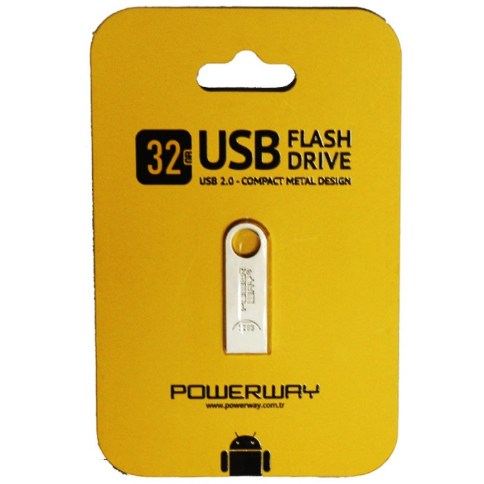 32 GB METAL USB 2.0 FLASH BELLEK (4434)