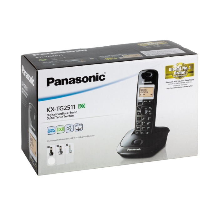 PANASONIC KX-TG2511 DECT TELSİZ TELEFON BEYAZ (4434)