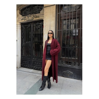 Şal Yaka Uzun Hırka