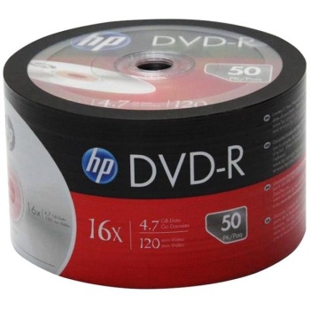 HP DME00070-3 4.7 GB Boş DVD-R 50li Paket