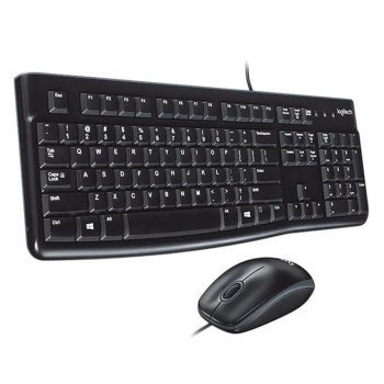 Logitech MK120 Usb Q Siyah Kablolu Klavye + Mouse Set