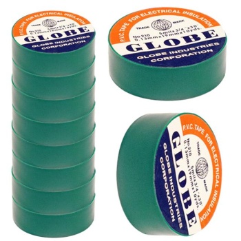 Globe 0.13Mmx19Mm İzole Bant 10lu Yeşil