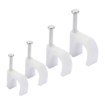 PowerMaster PM-24871 8 Numara Çelik Çivili 25 MM Kroşe 4X16 Antigron Kablolar İçin (100LÜ Poşet)