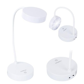 PowerMaster JF-1631 20 LEDli 2.5 Watt Şarjlı Esnek Masa Lambası - Dokunmatik ve USB Şarjlı