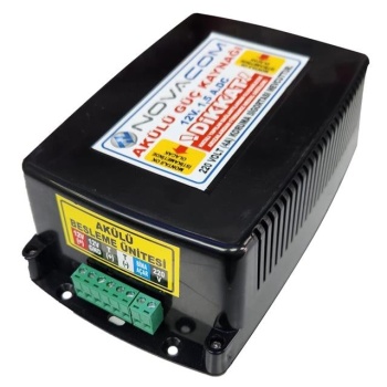Novacom NVC-AKD Akıllı Kilit Akülü 12 Volt 1.5 Amper Güç Kaynağı