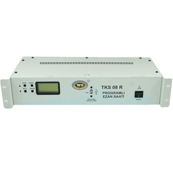 Westsound TKS-08R Rack Tipi Programlı Ezan Ve Sela Saati