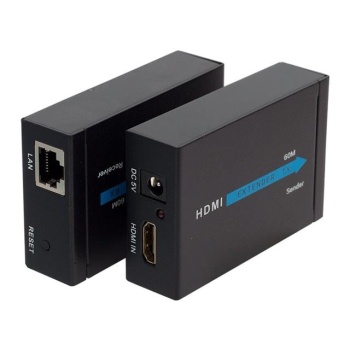 Powermaster HDMI To Cat5-Cat6 Extender 60 Metre Uzatıcı  PM-18232