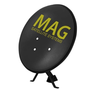 Mag 60 CM Ofset Siyah Çanak Anten Küçük Mount (10LU Paket)