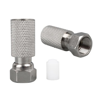 F Erkek Konnektör RG11 Pimli İğneli Model