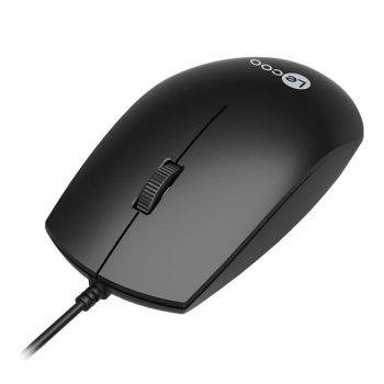 Lenovo Lecoo MS100 USB Kablolu 1000DPI Siyah Optik Mouse