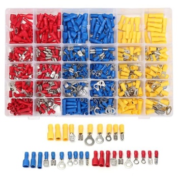 PowerMaster PM-25982 Muhtelif Ölçülerde Kablo Pabuç (480 Parça)