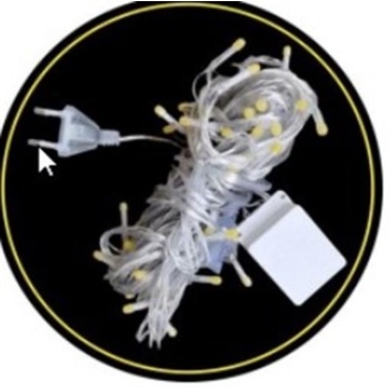 Winnboss WN-1182 Gün Işığı 10 Metre Dekoratif Led Yılbaşı Işığı 5 Watt AC220V