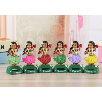 Güneş Enerjili Solar Dans Eden Kız Büyük Boy