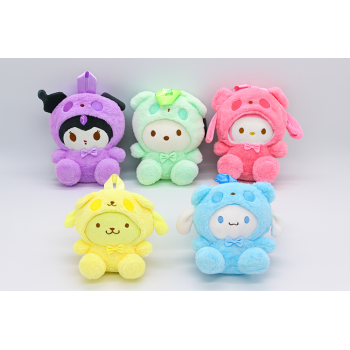 Peluş Kawaii Kuromi My Melody ve Cinnamoroll Sırt Çantası