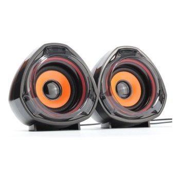 MagicVoice A7 1+1 USB Mini Oval Hoparlör - Speaker (2*5 Watt - 4 Ohm)