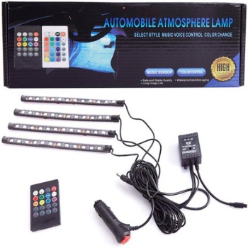 Magicvoice Space Kayar Sinyalli 7 Renkli Kumandalı Araç Ön Panjur Ledi