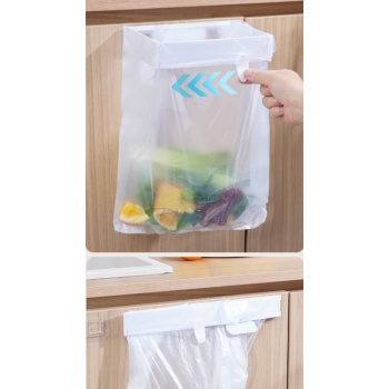 Kendinden Yapışkanlı Katlanabilir Çöp Poşeti Tutucu Aparat