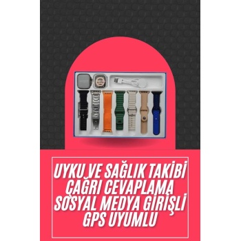 Akıllı Saat Unisex Akıllı Saat Çoklu Kordon Seçeneği Çelik Kordon Plastik Kordon