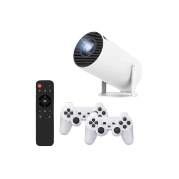 Projeksiyon Cihazı Video Oyun Konsolu 8 GB Hafıza LCD Ekran Kumandalı