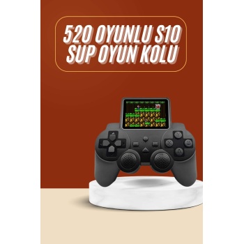 Yeni Nesil Mini Atari 520 Retro Oyunlu S10 El Atarisi Video Oyun Konsolu