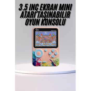 Game Box Mini 500 Adet Retro Oyun Taşınabilir Oyun Konsolu