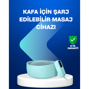 Sıkıştırmalı Baş Masaj Aleti Ev Tipi Konforlu Masaj Deneyimi